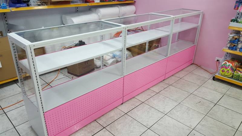 Balcão de Loja com Vitrine Jaçanã - Balcão para Supermercado